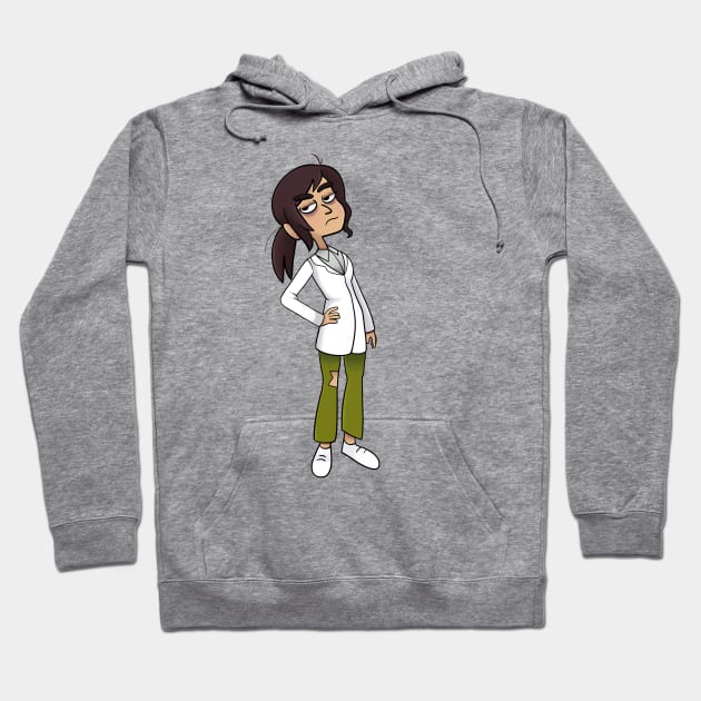 Reagan (Inside Job) Hoodie by LittleGreenHat